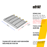  Thang Dắt Xe Máy Hợp Kim Nhôm Siêu Nhẹ Tải Trọng 340Kg 
