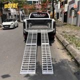  Thang Dắt Xe Máy Lên Xe Bán Tải Hợp Kim Nhôm Tải Trọng 340Kg 