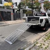  Thang Dắt Xe Máy Lên Xe Bán Tải Hợp Kim Nhôm Tải Trọng 340Kg 