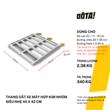  Thang Dắt Xe Máy Hợp Kim Nhôm Siêu Nhẹ Tải Trọng 340Kg 