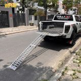  Thang Dắt Xe Máy Lên Xe Bán Tải Hợp Kim Nhôm Tải Trọng 340Kg 