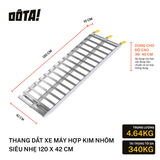  Thang Dắt Xe Máy Hợp Kim Nhôm Siêu Nhẹ Tải Trọng 340Kg 