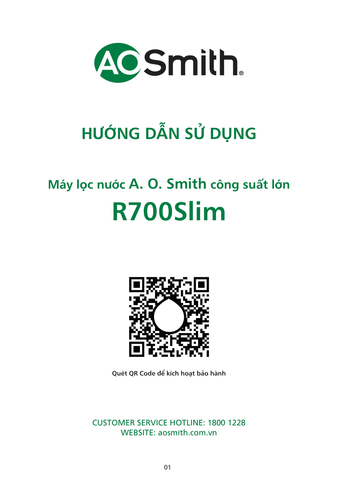  Hướng dẫn sử dụng R700Slim 