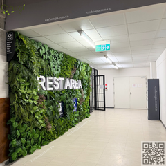 Thi Công Cây Thạch Nam Giả Penthouse Khu Đô Thị ECOPARK