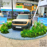 Thi Công & Cho Thuê Cây Hoa Giả Cho Sự Kiện Ra Mắt Xe Ô Tô Điện VinFast VF3