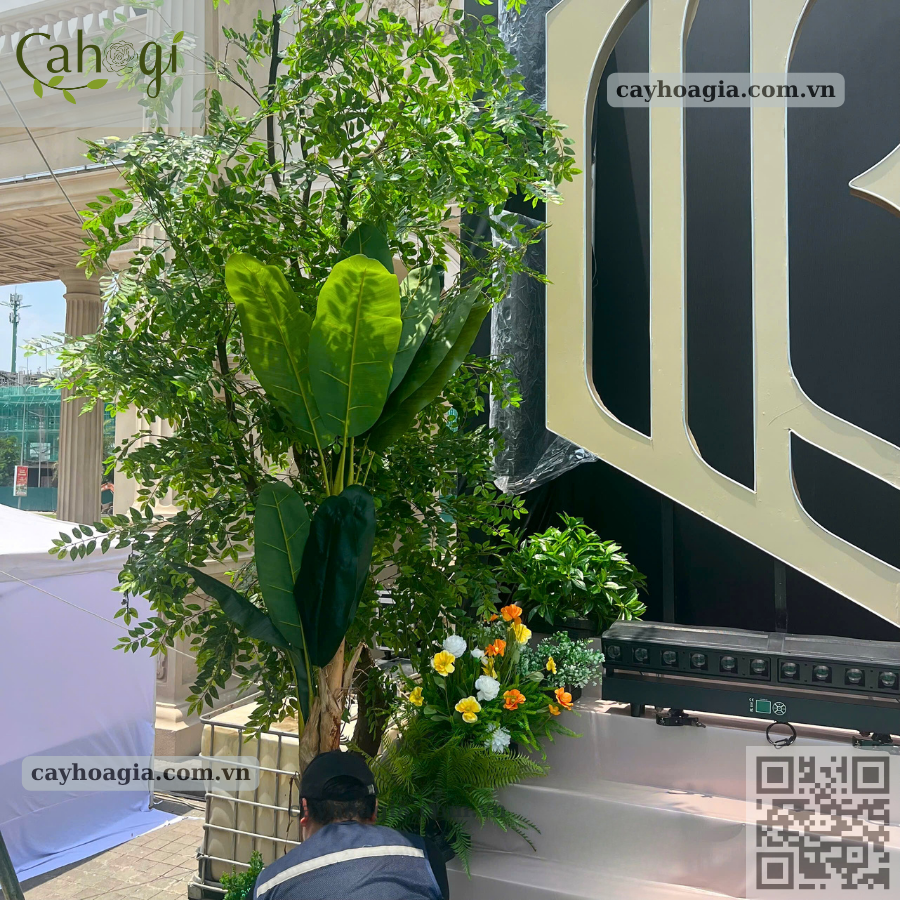 cho thuê cây giả