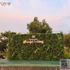 Bồn Cây Giả Treo Trần Trang Trí Quán Cafe