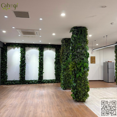 Bồn Cây Giả Treo Trần Trang Trí Quán Cafe