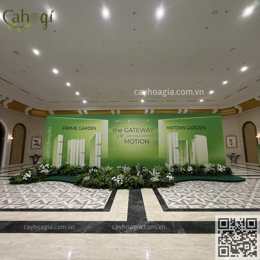 Thi Công Cho Thuê Cây Hoa Giả Setup Sự Kiện