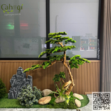 Gói Thi Công Trang Trí Cây Giả Nhà Máy Matsuo KCN Bắc Thăng Long