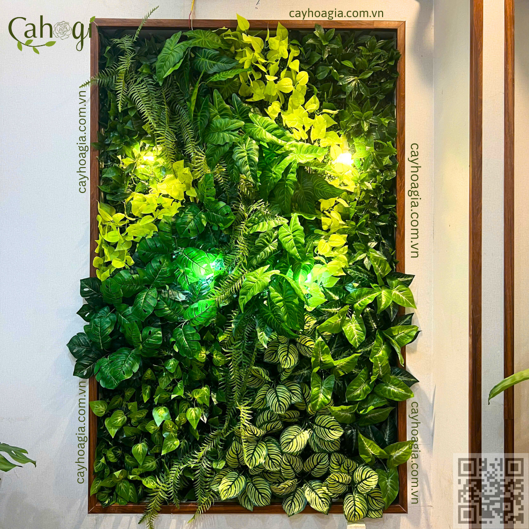 Tường Cây Giả Trang Trí Hà Nội 2