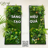 Thi Công Tranh Sen Đá Giả Trang Trí Văn Phòng