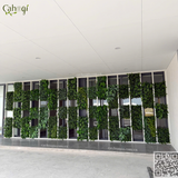 Thi Công Tường Cây Giả Tại Nhà Máy Azbil Vietnam Hưng Yên