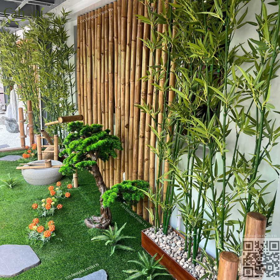Thi Công Tiểu Cảnh Tại Nhà Máy Matsuo 1