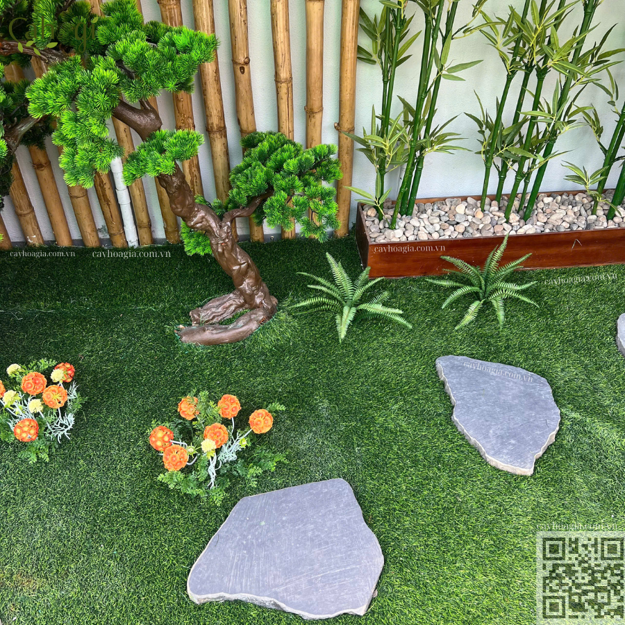 Thi Công Tiểu Cảnh Tại Nhà Máy Matsuo 2