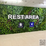 Thi Công Tường Cây Canteen Siêu Thị AEON HÀ ĐÔNG