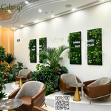 Thi Công Tranh Sen Đá Giả Trang Trí Văn Phòng