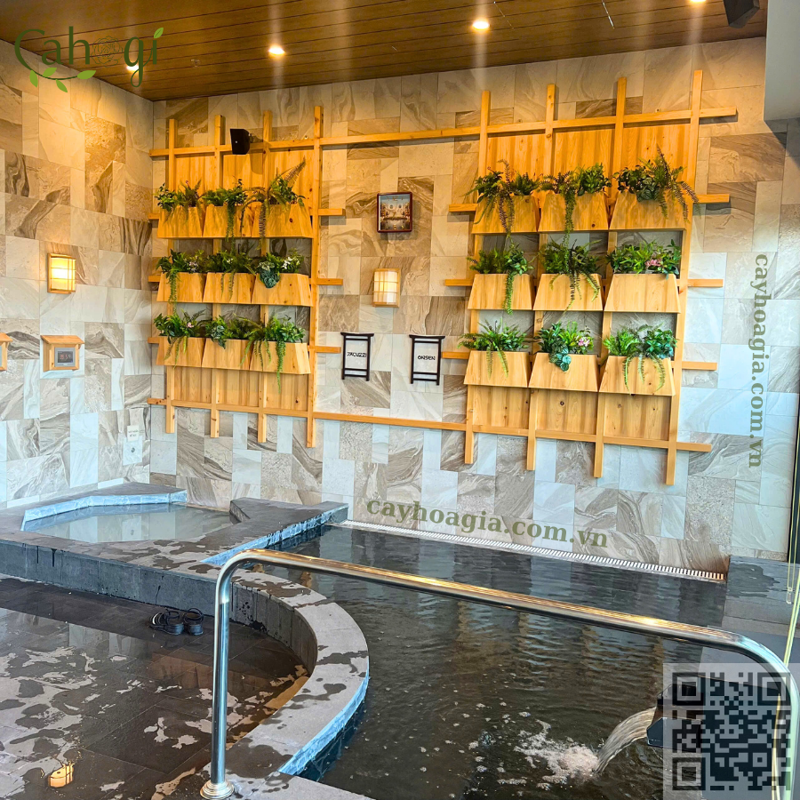 Hộc Cây Giả Trang Trí