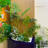 Thi Công Bồn Cây Giả Phòng Khám Đa Khoa