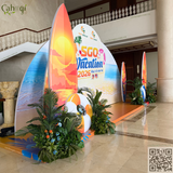 Thi Công Trang Trí Cây Hoa Giả Sự Kiện SGO VACATION 2026 Tại FLC Sầm Sơn