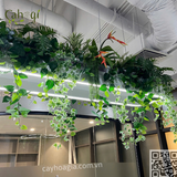 Trang Trí Đèn Treo Văn Phòng Với Cây Giả 69B Thụy Khuê - Tây Hồ