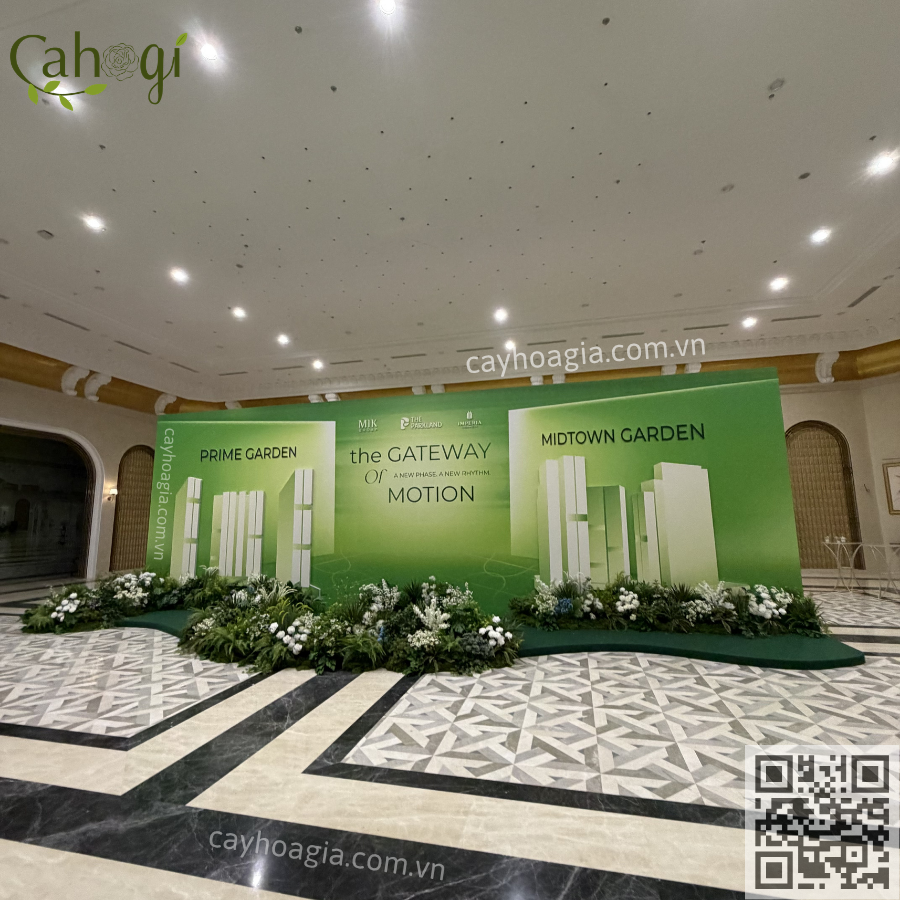 Thi Công Cho Thuê Cây Hoa Giả Setup Sự Kiện