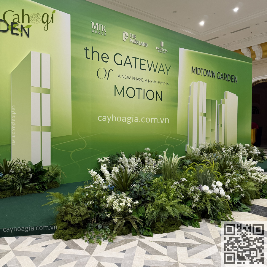 Thi Công Cho Thuê Cây Hoa Giả Setup Sự Kiện
