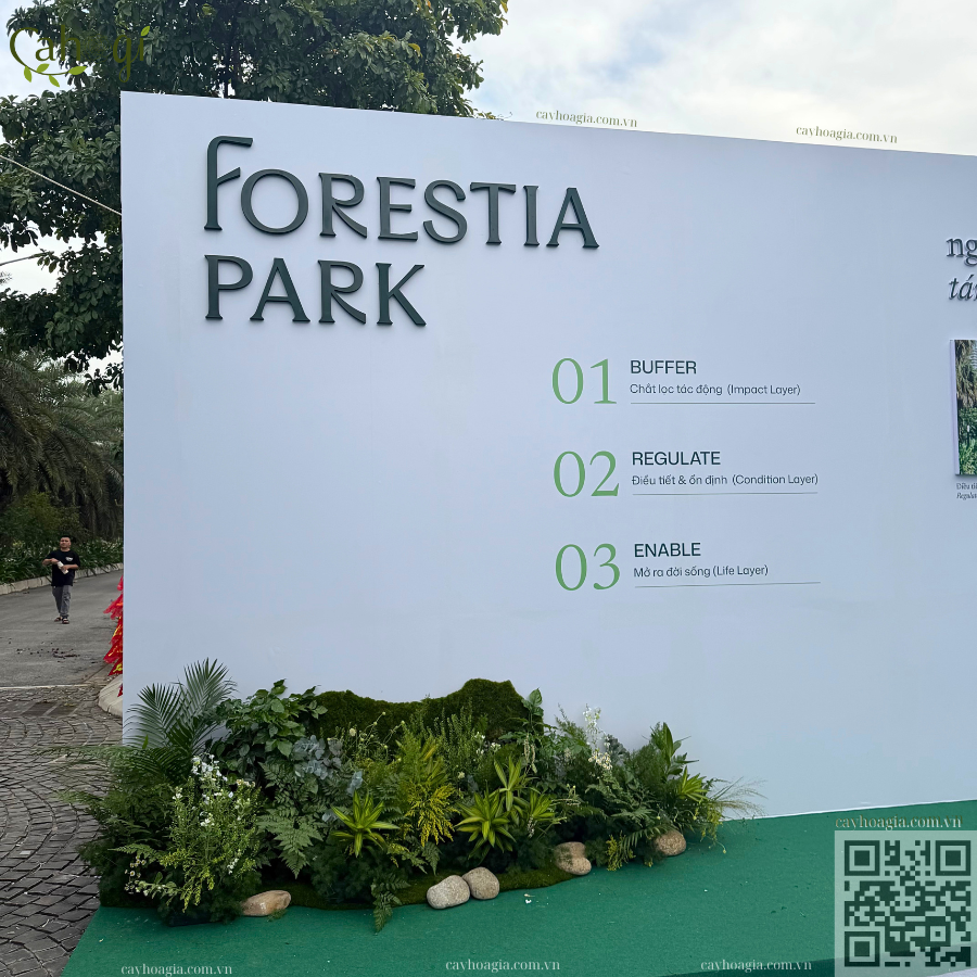 Thi Công Cho Thuê Và Trang Trí Hoa Giả Sự Kiện Forestia Park Hưng Yên 1