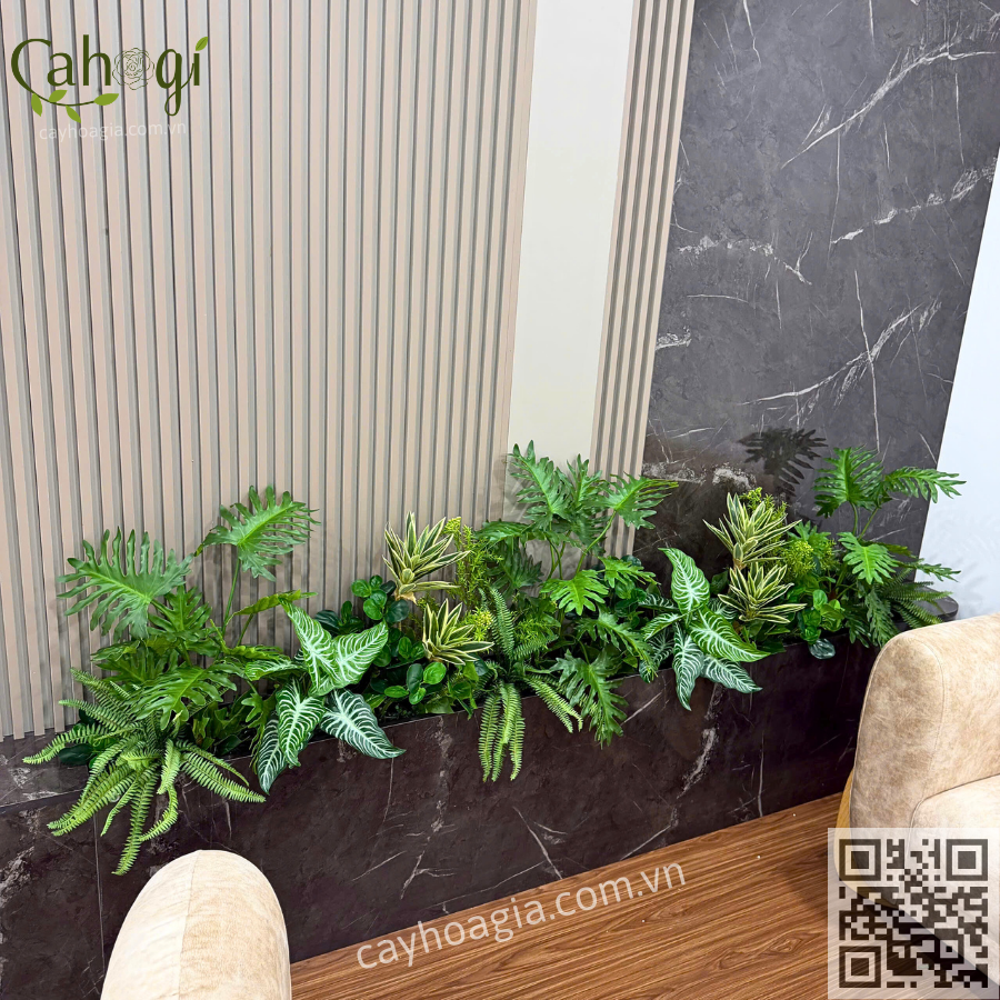 bồn cây giả cao cấp