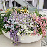Thi Công Bồn Hoa Giả Treo Cho Trung Tâm Thương Mại Vincom Thành Phố Vinh Nghệ An