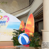 Thi Công Trang Trí Cây Hoa Giả Sự Kiện SGO VACATION 2026 Tại FLC Sầm Sơn