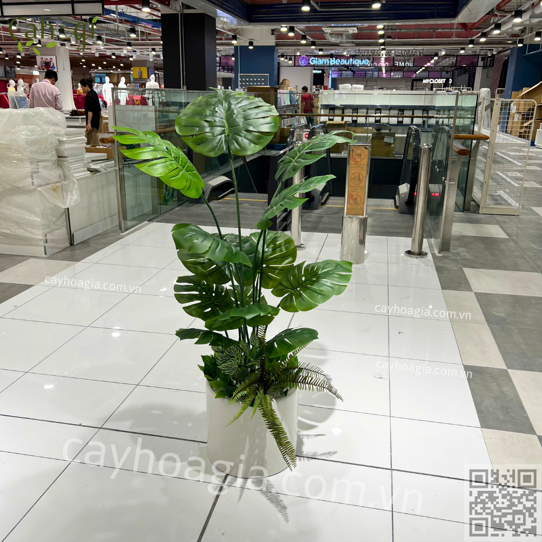 Chậu Cây Cảnh Giả Trang Trí 3