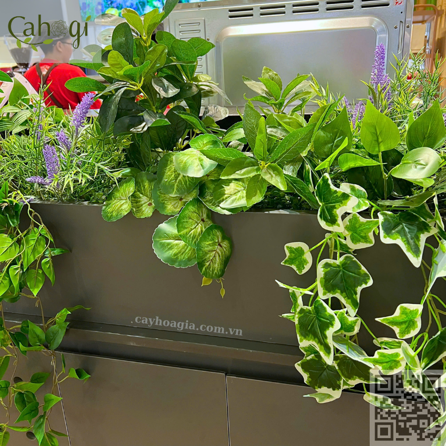 Hộc cây giả trang trí