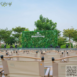 Thi Công Tường Cây Giả Cho Thuê Sự Kiện Ngày Hội Gia Đình Của Khu Đô Thị Sol Garden