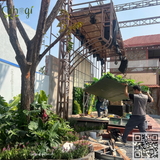 Thi Công Tường Cây Giả Cho Quán Nhậu La Cà Hải Phòng