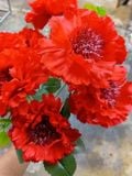 Hoa Giả-Hoa Cẩm Chướng 9 Bông 45cm