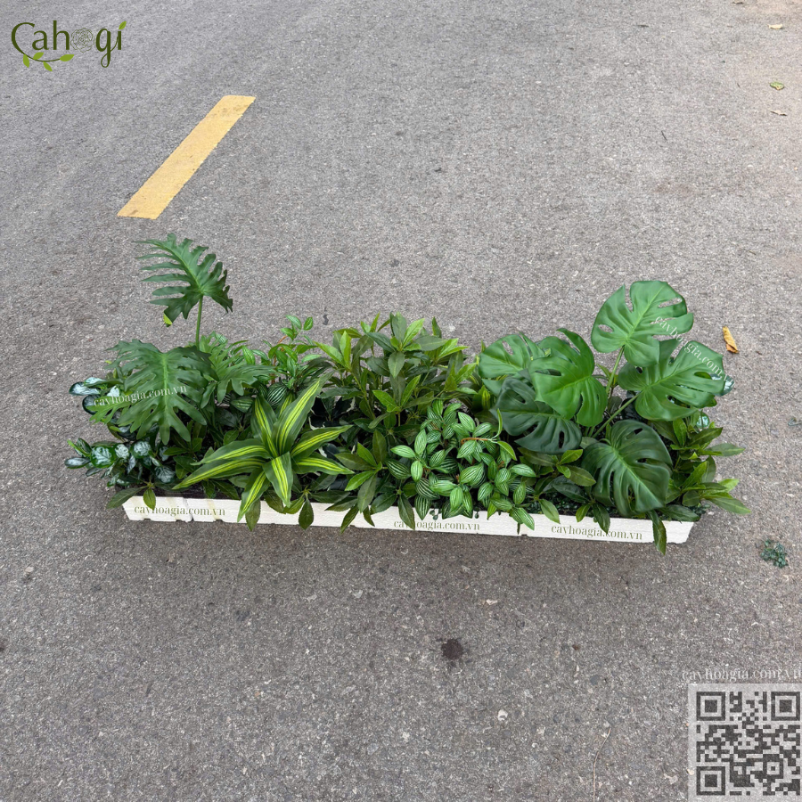 THI CÔNG CÂY HOA GIẢ ĐÀ NẴNG 5