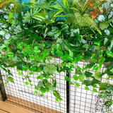 Thi Công Trang Trí Cây Hoa Giả Cho Quán Cafe