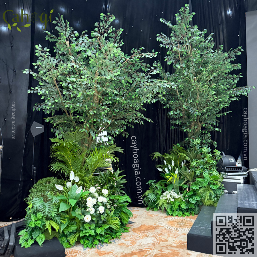Thi Công Cho Thuê Cây Hoa Giả Setup Sự Kiện