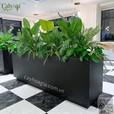 Thi Công Hộc Cây Giả Trang Trí Khách Sạn Lớn Nhất Thành Phố Yên Bái – Giải Pháp Xanh Sang Trọng