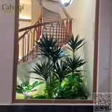 Thi Công Decor Cây Hoa Giả Quán Cafe Ở 103 Tam Bạc, Hải Phòng