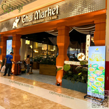 Thi Công Hộc Cây Giả – Decor Nhà Hàng Thai Market Vincom Mega Mall Smart City