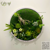 Thi Công Tranh Sen Đá Giả Trang Trí Văn Phòng