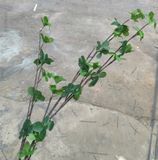 Cành Lá Giả - Cành Thạch Nam 3 Nhánh 100 Cm