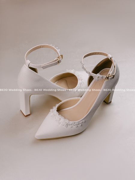  Giày cưới cao cấp BEJO WEDDING SHOSE- H88 HOA LỤA 