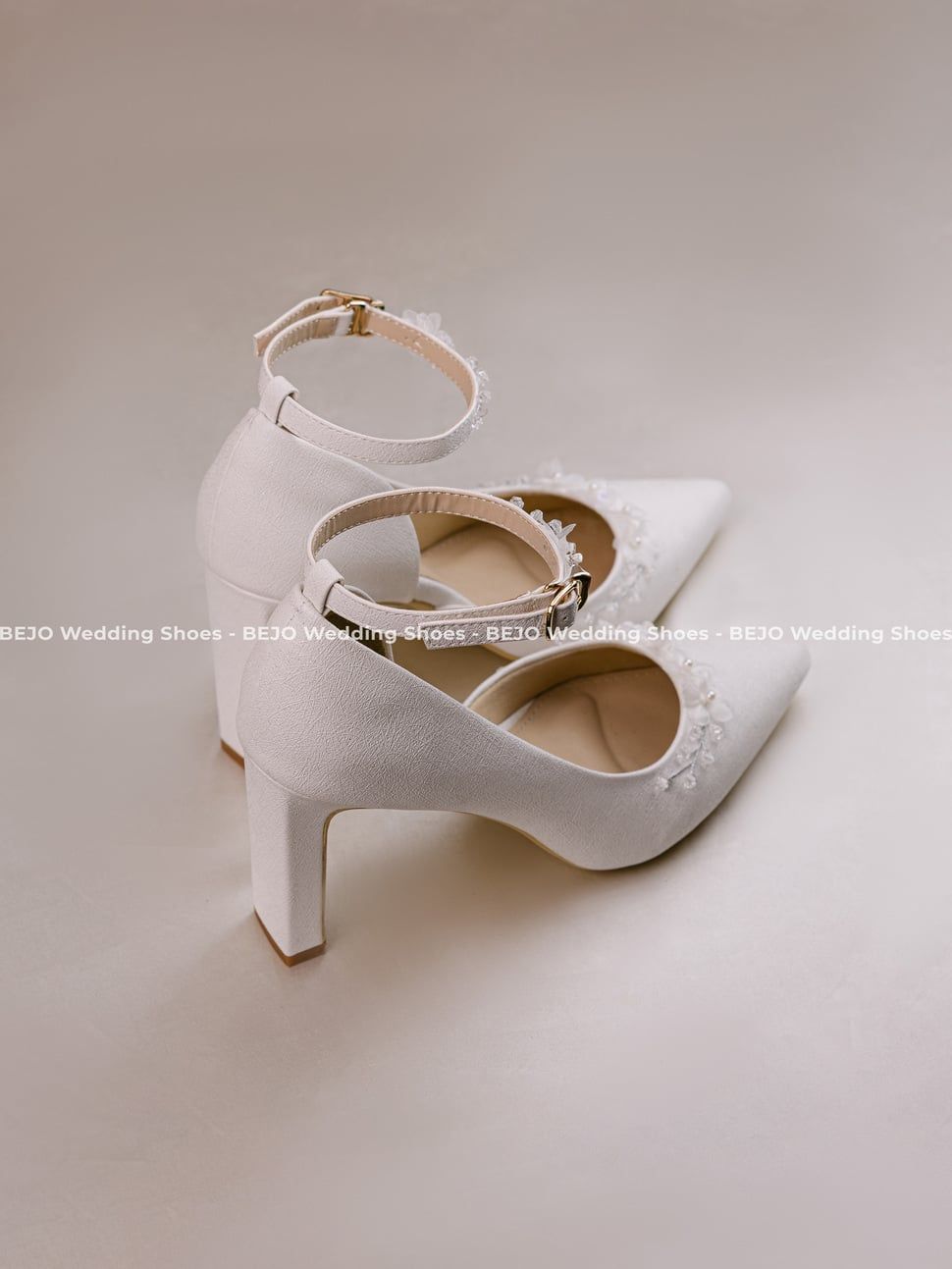 Giày cưới cao cấp BEJO WEDDING SHOSE- H88 HOA LỤA 