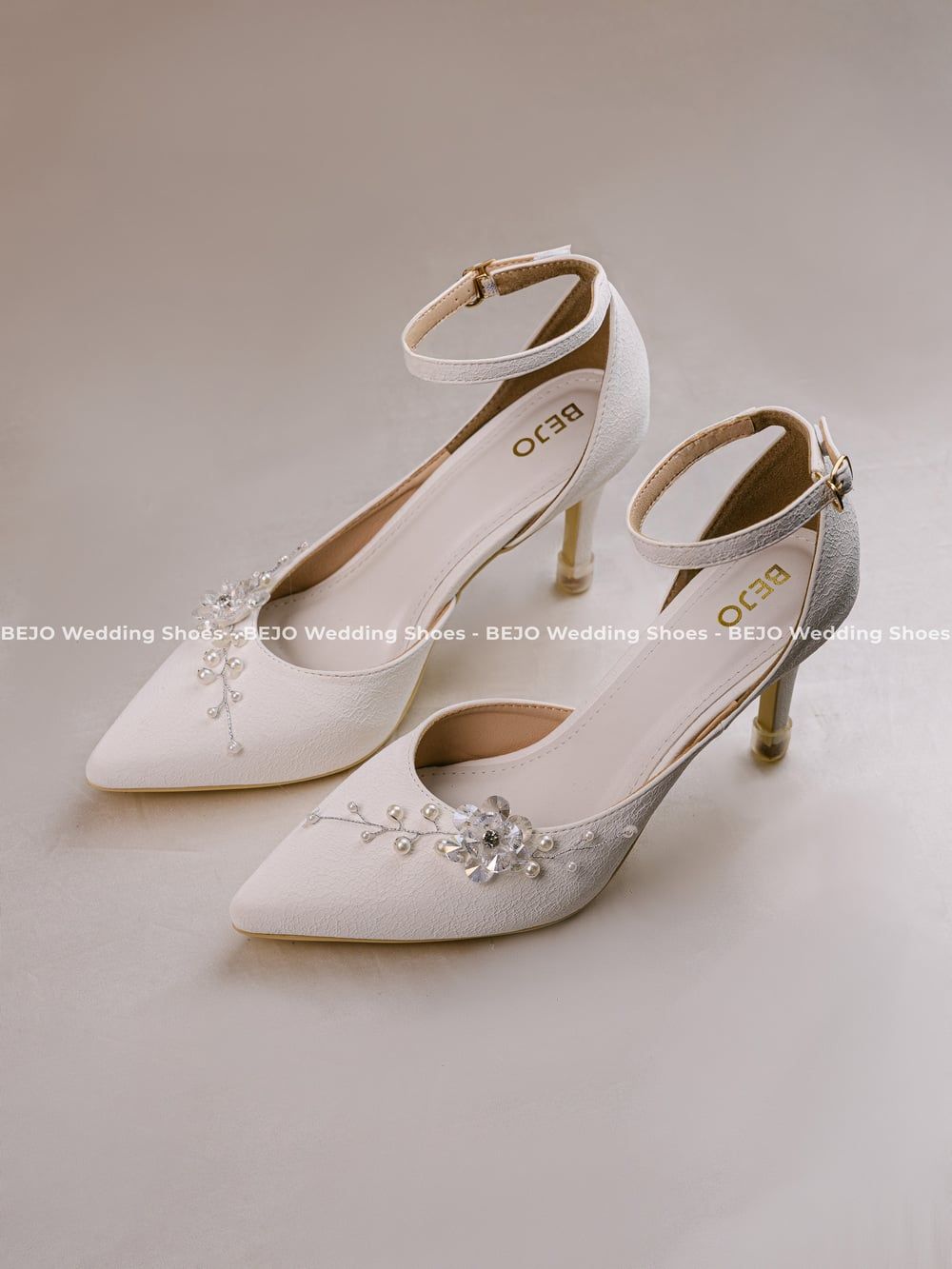  Giày cưới cao cấp BEJO WEDDING SHOSE- H70 HOA SEQUIN 