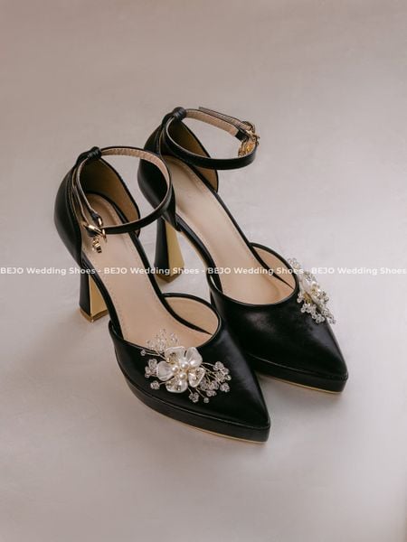  Giày cưới cao cấp BEJO WEDDING SHOSE- H78.DUP HOA MAI LỚN 