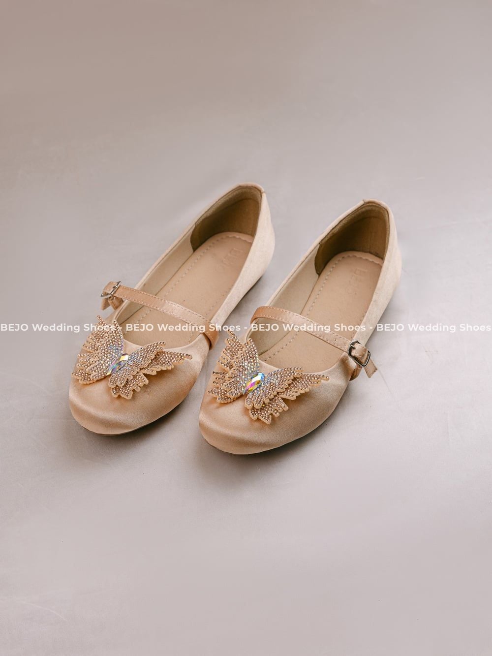  Giày cưới cao cấp BEJO WEDDING SHOSE- B35 bướm lớn 