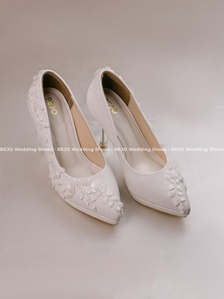  Giày cưới cao cấp BEJO WEDDING SHOSE- H93 REN DÂY 